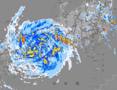 【注意】猛烈な台風７号が和歌山県に上陸！中国地方に「線状降水帯」が発生、鳥取県に記録的短時間大雨情報　各地に避難指示も相次ぐ