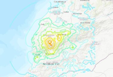 モロッコでM6.8の大地震発生！死者300人以上、建物崩壊も多数　震源付近は震度6相当の揺れか　ケルマデク諸島でもM6.6の地震