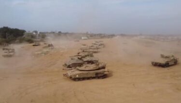 【緊急速報】イスラエルの戦車部隊が一斉移動！ガザ地区の境界付近で変化、地上侵攻が最終段階か　「これは戦争の第2段階だ」