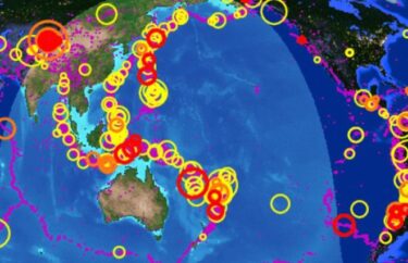 【地震予測】バヌアツでM6.3の地震発生！バヌアツの法則が発動、日本でも連動地震の可能性　数日は強い地震に警戒を　太陽フレアも連続発生中