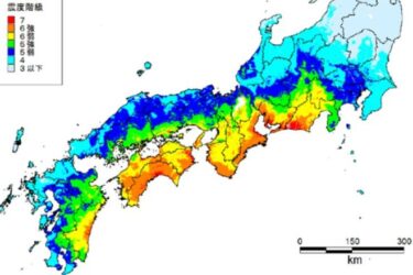 南海トラフ臨時情報「巨大地震注意」、変化無しなら8月15日で終了　日向灘の余震活動は23回超える！